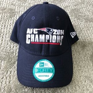 NWOT New Era Patriots 2014 AFC Championship Hat